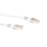 ACT IB8300 Netzwerkkabel Weiß 0,5 m Cat6 U/UTP (UTP)