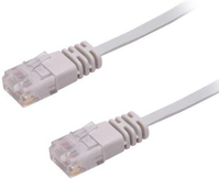 Microconnect V-UTP603-FLAT hálózati kábel Szürke 3 M Cat6 U/UTP (UTP)