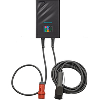Telestar 100-300-1/1 electric vehicle charging station Black Plastic Wall 3 Built-in display LCD 8.89 cm (3.5")