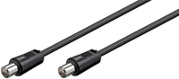 Microconnect COAX025MMB coaxial cable 2.5 m Black