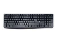 Equip 245215 teclado USB QWERTY Inglés de EE. UU. Negro
