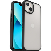 OtterBox React-hoesje voor iPhone 13, schokbestendig, valbestendig, ultradun, beschermende, getest volgens militaire standaard, Black Crystal, Geen retailverpakking