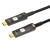Techly ICOC-U3C-HY-010 cable USB 10 m USB C Negro