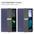 CoreParts TABX-XMI-COVER2 Tablet-Schutzhülle 26,9 cm (10.6") Flip case Blau