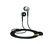 Sennheiser CX 300-II Auriculares Dentro de oído Plata