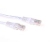 ACT UTP Cable Cat5E White 2m cable de red Blanco