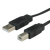 ROLINE 11.02.8867 cable USB 0,8 m USB 2.0 USB A USB B Negro