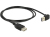 DeLOCK 1m, USB 2.0-A - USB 2.0-A USB Kabel USB A Schwarz