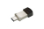 Transcend JetFlash 890 64GB USB flash meghajtó USB Type-A / USB Type-C 3.2 Gen 1 (3.1 Gen 1) Fekete, Ezüst