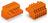 Wago 231-2303/026-000 vezeték csatlakozó Narancssárga
