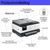 HP OfficeJet Pro HP 8134e All-in-One printer, Kleur, Printer voor Home, Printen, kopiëren, scannen, faxen, Geschikt voor HP Instant Ink; automatische documentinvoer; touchscreen...