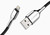 Cygnett Lightning - USB-A 2 m Nero, Acciaio inossidabile