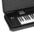 UDG GEAR U8306BL housse et boîtier pour clavier Noir Étui pour clavier MIDI Boîtier rigide