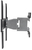 Manhattan TV & Monitor Mount, Wall, Full Motion, 1 screen, Screen Sizes: 32-55", Black/Silver, VESA 100x100 to 400x400, Max 30kg, LFD, Tilt & Swivel with 3 Pivots, Lifetime Warr...