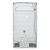 LG GSLV51PZXM kétajtós mélyhűtős hűtőszekrény Szabadonálló 635 L F Rozsdamentes acél