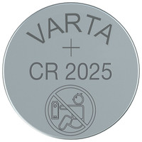 Varta Knopfzelle Lithium, CR2025, 3 V, 170 mAh