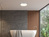 LED Deckenleuchte 2er Set in Grau Titanfarben Ø 33cm, IP44 - Badlampen