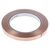 RS PRO Metallband Kupferband leitend, Stärke 0.035mm, 10mm x 33m, -20°C bis +155°C, Haftung 4,5 N/cm