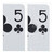 Relaxdays Spielkarten, 4 Kartendecks à 54 Karten, mit Joker, wasserfest, Poker Kartenspiel, Plastik Pokerkarten, bunt
