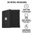 OtterBox Defender Coque Robuste et Renforcée pour Apple iPad 10.2 (7th/8th) Noir - ProPack - Coque