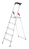 Hailo L60 StandardLine, Alu-Sicherheits-Stehleiter, 5 Stufen. Bild 1