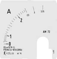 Wechselskala 0-400/600A GHG 410 1928 R0017