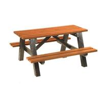 Surrey Picnic Table - All Brown