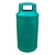 Universal Litter Bin - 90 Litre - Light Green (10-14 working days) - Galvanised Steel Liner