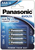 pacco batterie Panasonic Evoia AAA / Micro Alkaline 4