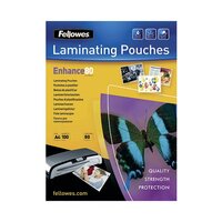 Fellowes A4 Enhance Laminating Pouch Matte (Pack of 100) 5452101