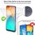 NALIA 360 Gradi Cover compatibile con Samsung Galaxy A50, Sottile Fronte Retro Silicone Custodia Full-Body integrale Case Protettiva, Morbido Telefono Cellulare Bumper Protezion...