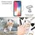 NALIA Tempered Glass Case compatible with iPhone X / XS, Marble Design Pattern Cover 9H Hardcase & Silicone Bumper, Slim Protective Shockproof Mobile Skin Phone Back Protector R...
