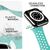NALIA Breathable Bracelet Silicone Smart Watch Strap compatible with Apple Watch Strap SE & Series 8/7/6/5/4/3/2/1, 38mm 40mm 41mm, Fitness Watch Band, Men & Women Mint Green