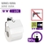 WENKO UV-Loc® Toilettenpapierhalter mit Deckel Isera, Befestigen ohne Bohren mit innovativem Klebesystem