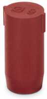 Verschlussstopfen Ø 8,8 mm, Ø 8,8 mm, rot, 1400259