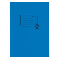 Protège-cahier papier A5 bleu foncé 100% papier recyclé