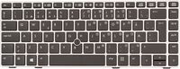 Keyboard (NORWEGIAN) 686300-091, Keyboard, Norwegian, HP, EliteBook 8470w Einbau Tastatur