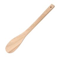 Vogue Round Ended Spatula Made of Wood Use with Non Stick Cookware 12in / 305mm