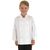 Whites Children's Unisex Chef Jacket with Easy Clip on Stud Buttons in White - S