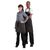 Chef Works Urban Portland Bib Apron in Brown Cotton with Pockets - One Size