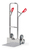 fetra® Alu-Treppenkarre, Schaufel 300 x 480 mm, Höhe 1300 mm, 3-Rad-Stern mit 3 TPE-Rädern