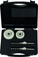 Schlagbohrkronen-Set 68/82 mm Aufn. (SDS-plus /6-kant) +Zentrierbohrer Aufnahme M22