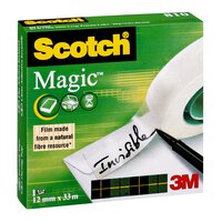 Scotch® Magic™ Unsichtbares Klebeband, 1 Rolle, 12 mm x 33 m