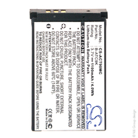 Blister(s) x 1 Batterie caméra embarquée compatible Oregon Scientifi 3.7V 1100mA