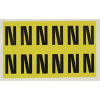 Self-adhesive numbers and letters - Letter N