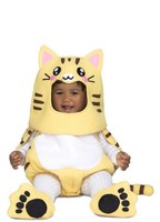 Disfraz de Gatito amarillo para bebé 0-6M