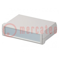 Enclosure: with panel; MOTEC S; X: 155mm; Y: 105mm; Z: 40mm; ABS; IP40