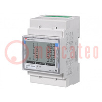 Counter; digital,mounting; for DIN rail mounting; LCD; 90÷260VAC