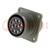 Connector: circular; socket; PIN: 10; female; soldering; MS/DS; 13A