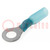 Tip: ring; M6; Ø: 6.5mm; 1.5÷2.5mm2; crimped; for cable; blue; 150°C